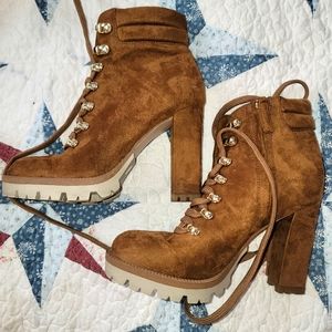 JLo suede Booties